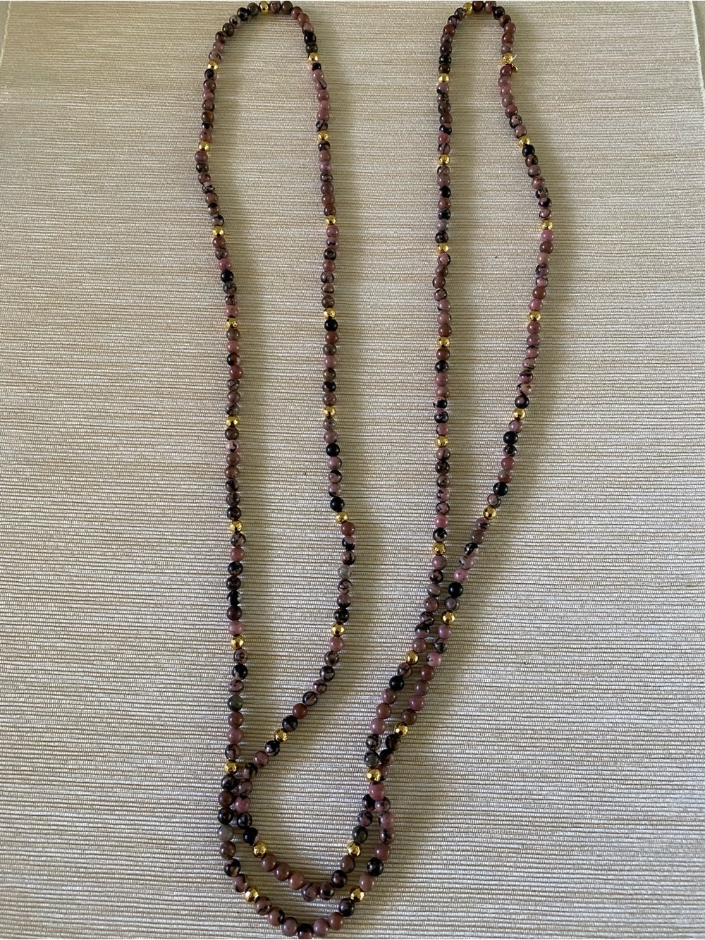 Gorjana Dakota Wrap Necklace, 18 Karat Gold Plated Brass Beads - Picture 6 of 8